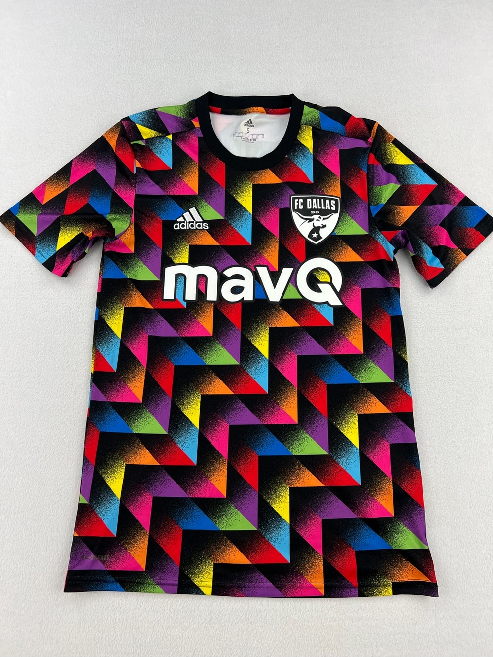 Adidas 2022 FC Dallas Pride Pre-Match Warmup Jersey Shirt Top Mens Size S
